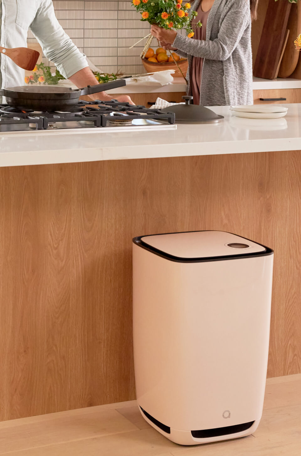 Automatically adjusts fan speed to react to the pollution in your space