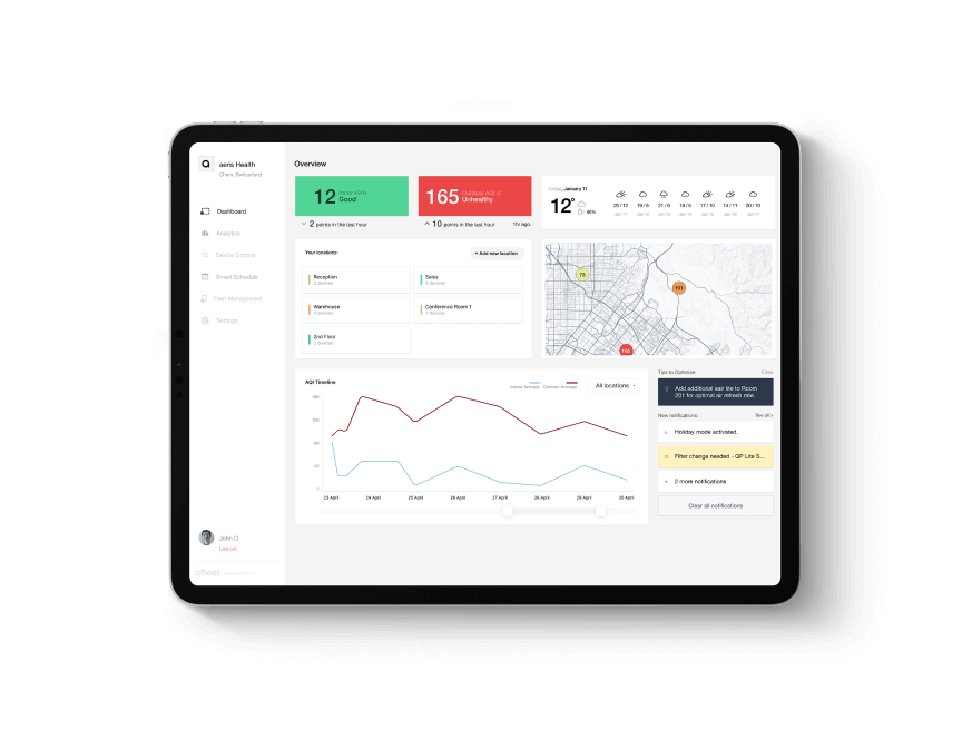 aerisfleet mobile app